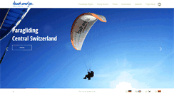 Desktop Screenshot of paragliding.ch