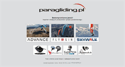 Desktop Screenshot of paragliding.pl