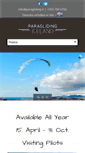 Mobile Screenshot of paragliding.is